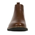 thumbnail image 2 of Deer Stags Boys' Zane Dress Comfort Chelsea Boot - Brown - 5 Big Kid Medium, 2 of 5