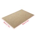 thumbnail image 2 of Cadancy Doormat Woven Texture Non Slip Backing Entryway Rug for Front Door Mudroom Patio Low Profile Absorbent Floor Mat Machine Washable Home Kitchen Accent Carpet Pad, 2 of 7