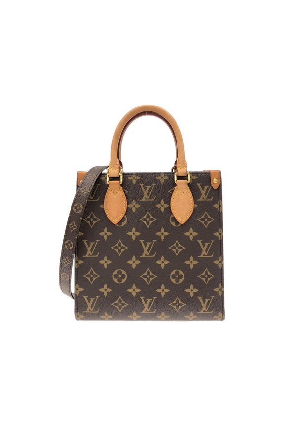 Pre-Owned Louis Vuitton Monogram Sac Plat BB M46265 Handbag