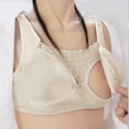 thumbnail image 2 of Siilsaa Women'S Lingerie Sexy Sexy Lace Bras for Women Plus Size Push Up Bra Full Coverage Underwire Bra Beige,36, 2 of 4