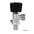 thumbnail image 3 of maskred Valve de Cylindre d'Air de Réservoir de Poisson Détachable Remplacement Professionnel Anti-Rouille Anti-Corrosif Bouton Marche/arrêt M18x1.5 Régulateur CGA320, 3 of 6