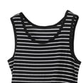 thumbnail image 5 of UPPADA Summer Sleeveless Tops for Womens Striped Tank Tops Trendy Crewneck Loose Fit Tees Casual Comfy Basic Blouses Dark Gray,XXXL, 5 of 5
