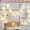 White, variant on 2 Packs Hydrangea Rattan LED String Lights Multi Lighting Modes Battery Operated Waterproof for Home Decor Wedding Party Backdrop Garden Patio Indoor Outdoor Decorative Copper Wire Lights