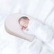 thumbnail image 1 of STARTIST Baby Wedge Pillow Removable Cover Soft Triangle Pillow Breastfeeding Pillows White CUTICAT Almohada de cuña, 1 of 8