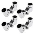 thumbnail image 1 of Raccords de Rail de Bateau en Acier Inoxydable 4pcs Raccord de Tuyau Pivotant 26MM, 1 of 6