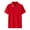 Mens T-Shirts Red, variant on M-4X Golf Shirts for Men Plus Size Short Sleeve Button Collared T-Shirts Casual Pullover Solid Color Slim-Fit Athletic Workout Tees Tops