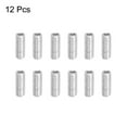 thumbnail image 3 of Guitar Bridge Saddle Height Adjustment Screws Metric M3x8 Silver for Electric Guitar Bridge 12pcs, 3 of 5
