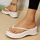thumbnail image 2 of Sandalias de plataforma con punta de clip para mujer: ¡salga con estilo y comodidad este verano!, 2 of 4