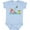 Baby Blue, variant on Inktastic Cute Frogs in a Umbrella with Boots Boys or Girls Baby Bodysuit