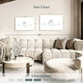 thumbnail image 4 of Elephant Stock Heartbeat Wall Art - Horizontal Canvas Wall Art - Living Room Wall Decor - Love Canvas - White And Black Decor - 36" x 24", 4 of 8