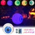 thumbnail image 2 of OAVQHLG3B Halloween Inflatable Green Eyeball LED Light Up Bloodshot Eyeballs Blow Up Yard Decoration for Halloween Party Indoor, Outdoor, Garden, Lawn, Yard Decoration 24 Inch, 2 of 9