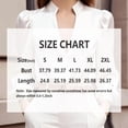 thumbnail image 4 of MORTTIC Women's Elegant V-Neck Long Sleeve Satin Blouse Slim Fit Top for Office Party & Everyday Wear Pink，S, 4 of 4