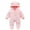 Red, variant on NIEWTR Baby Hooded Bunting Pram Footed Boys Hooded Baby Rabbit Ears Jumpsuit Little Girls Romper Coat Little Girls Coat&jacket (6-12 Months,Navy)