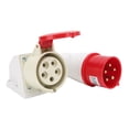 thumbnail image 1 of Conector industrial, enchufe industrial 380-415 V Herramienta industrial Enchufe industrial Rendimiento inigualable, 1 of 8
