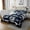 Shark Black, variant on Erosebridal Pig Surfing Quilt Sets for Queen Size Bed,Cartoon Animal Bed Set,Bedroom Decor,Lightweight,3-Piece