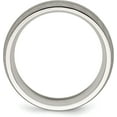 thumbnail image 2 of Chisel Stainless Steel Polished and Satin 8.2mm Band - Ring Size 12.5, 2 of 6