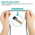 thumbnail image 2 of 6.5ft Stereo Earphone Audio Extension Cable for Astro A10/A40/A30/A50/G433 Gaming  Headset Accessory, 2 of 9
