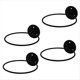 thumbnail image 1 of 4 Piezas Estante de Almacenamiento de Hierro para Baloncesto, Fútbol, Voleibol, Estante de Almacenamiento de Pared para el Hogar, Estante de Bolas Montado en la Pared, 1 of 5
