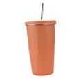 thumbnail image 4 of Vaso aislado al vacío BLESIY Acero Inoxidable Naranja, 4 of 8