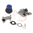 thumbnail image 1 of Carburador De Metal Para Motocicleta De De Carburador + Tubo De Admisión + Junta Para YX 125cc 140cc CRF SSR Dirt Bike Cola Carb Carburador Filtro de aire, 1 of 8