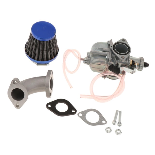 Carburador De Metal Para Motocicleta De De Carburador + Tubo De Admisión + Junta Para YX 125cc 140cc CRF SSR Dirt Bike Cola Carb Carburador Filtro de aire