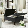 thumbnail image 2 of Dycanpo 36" Storage Ottoman Lift Top Coffee Table with Tufted Waffle Fabric for Living Room Bedroom, 2 of 9