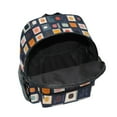 thumbnail image 6 of FORMRS School Backpack with Front Zippered Pocket 12" Student Travel Daypack, Blue Circle Mosaic, 6 of 6