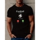 thumbnail image 1 of El Fútbol Nos Llama Playeras Estampadas, Camisetas Para Hombres, Playera Casual De Manga Corta Para El Verano, 1 of 6