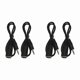 thumbnail image 1 of Paquete de 4 Cables Adaptadores MIDI Tipo una A 3,5 mm de 20 Pulgadas, Línea de Audio, 1 of 5