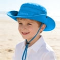 thumbnail image 2 of Baby Toddler Boys Girls Bucket Hat Newborn Sun Hats Classic Infant Summer UV Protection Hats Kids Beach Cap,soft,gentle,lightweight One Size, 2 of 8