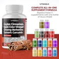 thumbnail image 4 of Suplemento Vitamax Gluco Health Support 60 cápsulas, 4 of 9