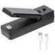 thumbnail image 1 of Sellador De Alimentos Al Vacío 2 uds sellador de alimentos al vacío 400mAh 2 en 1 Mini herramientas de corte de sellador térmico (negro) Ndcxsfigh Libre de BPA, 1 of 9