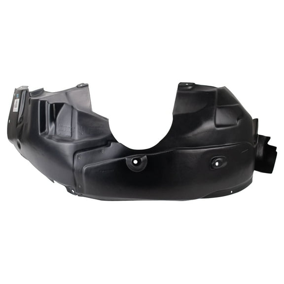 TRQ Front Left Inner Fender Liner Black Drivers Side Fits Select 2008-2010 Dodge Avenger CH1248132