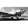 thumbnail image 2 of Gasoline Images 14x9 Gold Ornate Wood Framed with Double Matting Museum Art Print Titled - Vintage airplane, 2 of 4
