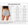 thumbnail image 5 of Popvcly Women Cotton Boxer Briefs 3 Pack Soft Stretch Boy Shorts(Black/White/Blue), 5 of 5