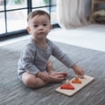 thumbnail image 5 of PlanToys® Triangle Matching Puzzle Wooden Sorting & Logic Toy for Kids Ages 3+ | Montessori Educational Game for Fine-Motor Skills & Spatial Reasoning | Eco-Friendly Learning Toy, 5 of 6