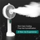 thumbnail image 5 of Ounissouiy Ventilador atomizador Pulverizador de agua Ventilador de enfriamiento Humidificador recargable USB Dispositivo hidratante Herramientas de Electrodomésticos blanco, 5 of 6