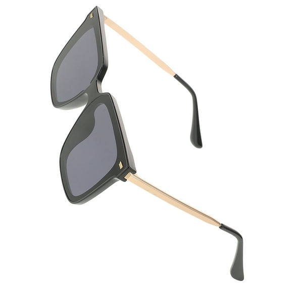 SOPOTUTU sunglasses mens Oversized Frame Gold Frame 1Pack
