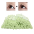 thumbnail image 3 of Juego de cepillos de cejas desechables de 200 piezas, cepillos de rímel, aplicador de varita, maquillaje de cejas, kits de cepillos de pesta?as, suministros de extensión de pesta?as de belleza(#1) Ecomeon no, 3 of 6