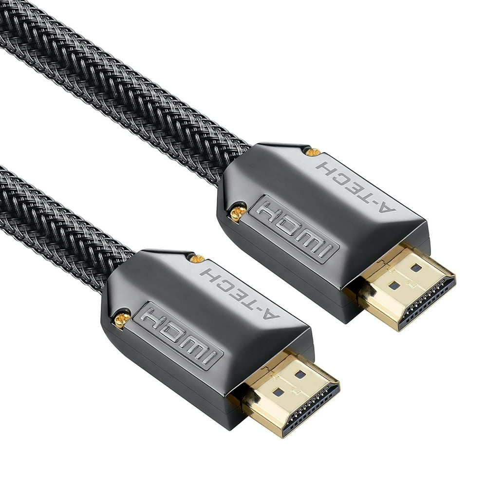 Atech HDMI Cord Ultra High Speed 18Gbps HDMI Cable 80ft with bulitin hdmi extender Support