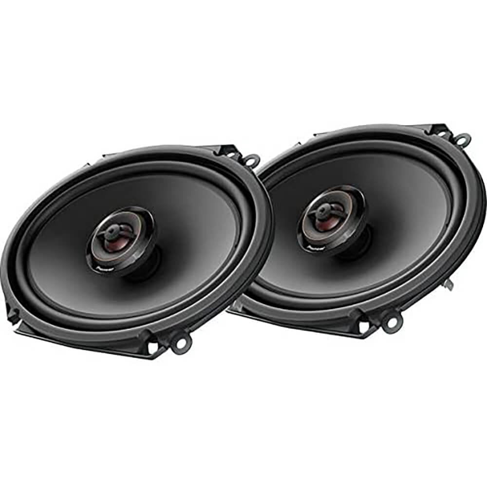 New Pioneer TS-D68F 6"x8" 240W Max Power 4 Ohms 2-Way Coaxial Speakers