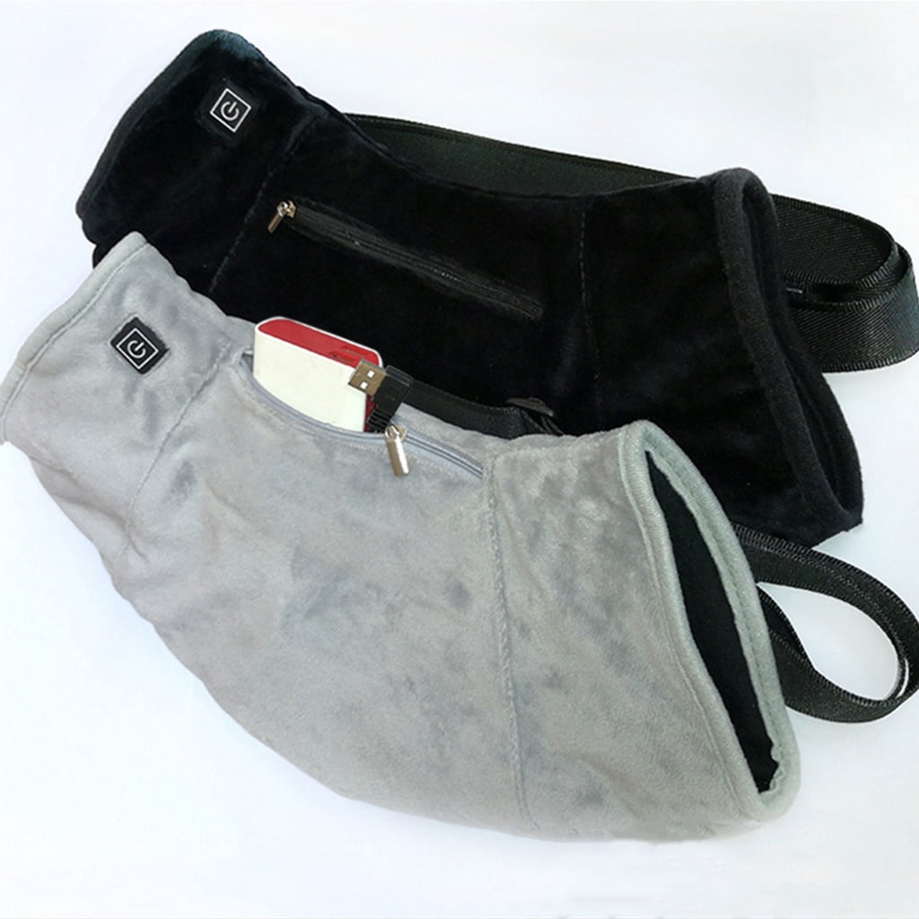 WINDLAND Electric Heated Hand Warmer Muff Camping Cold Weather Thermal Glove Waist Bag