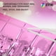 thumbnail image 3 of Telón de fondo de cortina de aluminio rosa zincado de 1 x 2 m para decoración de fiestas, 3 of 5