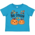 thumbnail image 3 of Inktastic Big Cousin Pumpkins with Fall Leaves Boys or Girls Toddler T-Shirt, 3 of 5