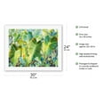 thumbnail image 2 of Na Kalo (Taro) - Native Hawaii Taro Leaf Plant - Taro Patch (Lo’i) - From an Original Hawaii Watercolor Painting by Peggy Chun - Fine Art Rolled Canvas Print 20in x 26in, 2 of 4