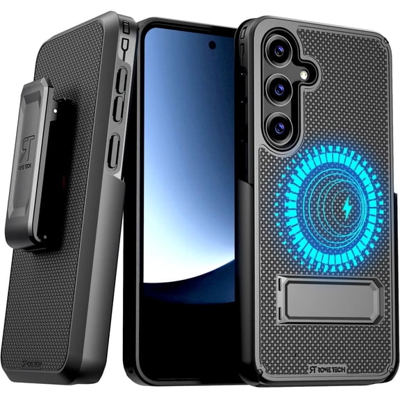 Samsung Galaxy S25 Plus Magsafe Holster Phone Case With Belt Clip