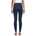 thumbnail image 3 of Time and Tru Women's High Rise Jeggings, 29" Inseam, Sizes XS-3XL, 3 of 7