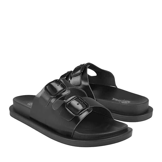 SANDALIAS DAMA FUROR 24043 SINTÉTICO NEGRO