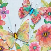Watercolor Butterflies In Garden Mother's Day Card