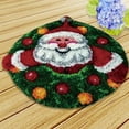 thumbnail image 2 of Kits de Crochet pour Tapis Kits de Crochet pour Tapis Coussin Broderie Père Noël, 2 of 9